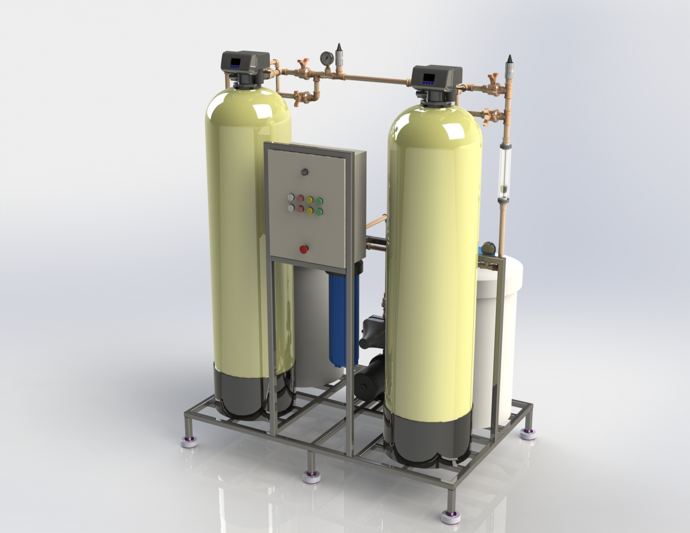 Sistema industrial de tratamento de água A&S - imagem 3