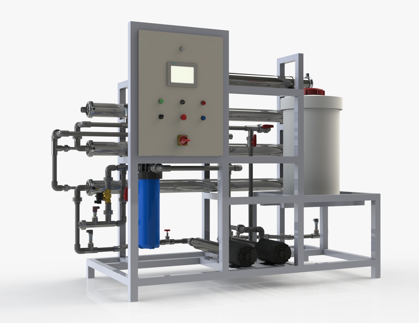 Sistema industrial de tratamento de água A&S - imagem 1